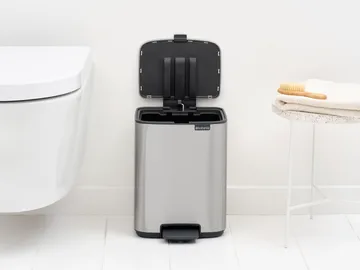 Bo pedalspand 7 l - Matt Steel Fingerprint Proof - Brabantia
