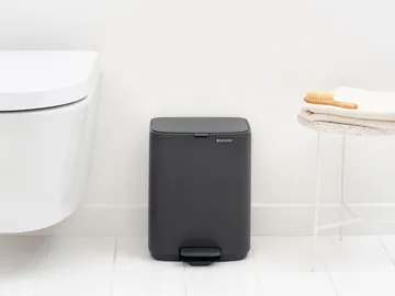 Bo pedalspand 7 l - Mineral Infinite Grey - Brabantia