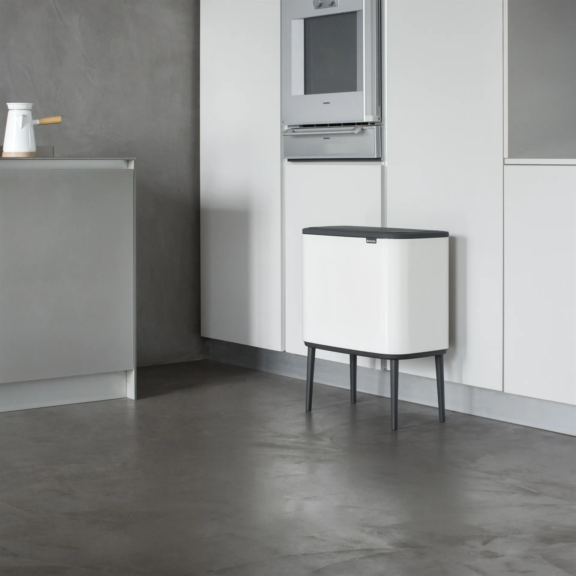 Bo touch bin 11+23 liter, Hvid Brabantia