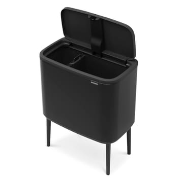 Bo touch bin 11+23 liter - Mat sort - Brabantia