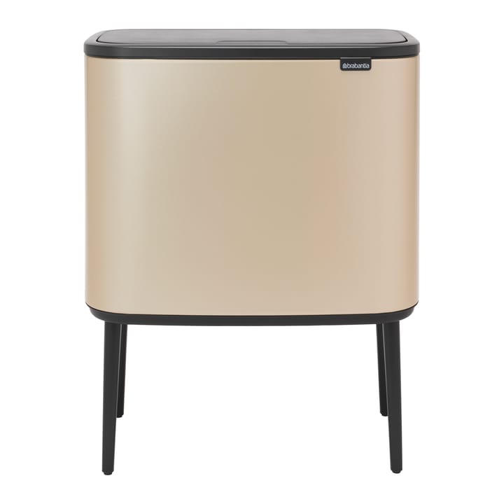 Bo touch bin 11+23 liter - Metallic Gold - Brabantia