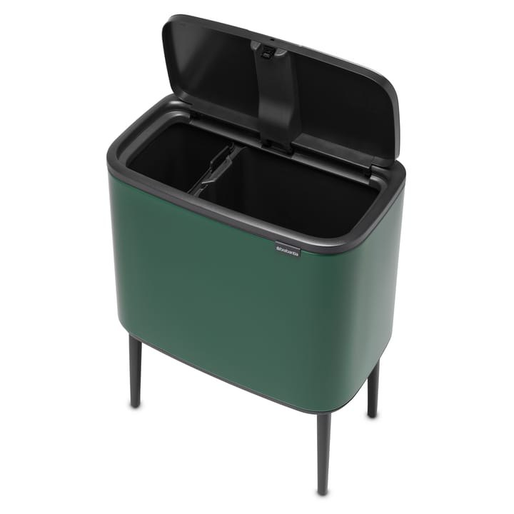 Bo touch bin 11+23 liter, Pine green Brabantia