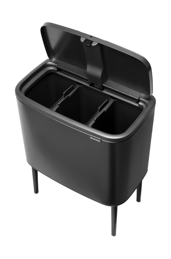 Bo touch bin 3 x 11 liter, Confident Grey Brabantia