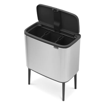 Bo touch bin 3 x 11 liter - Mat rustfrit stål - Brabantia