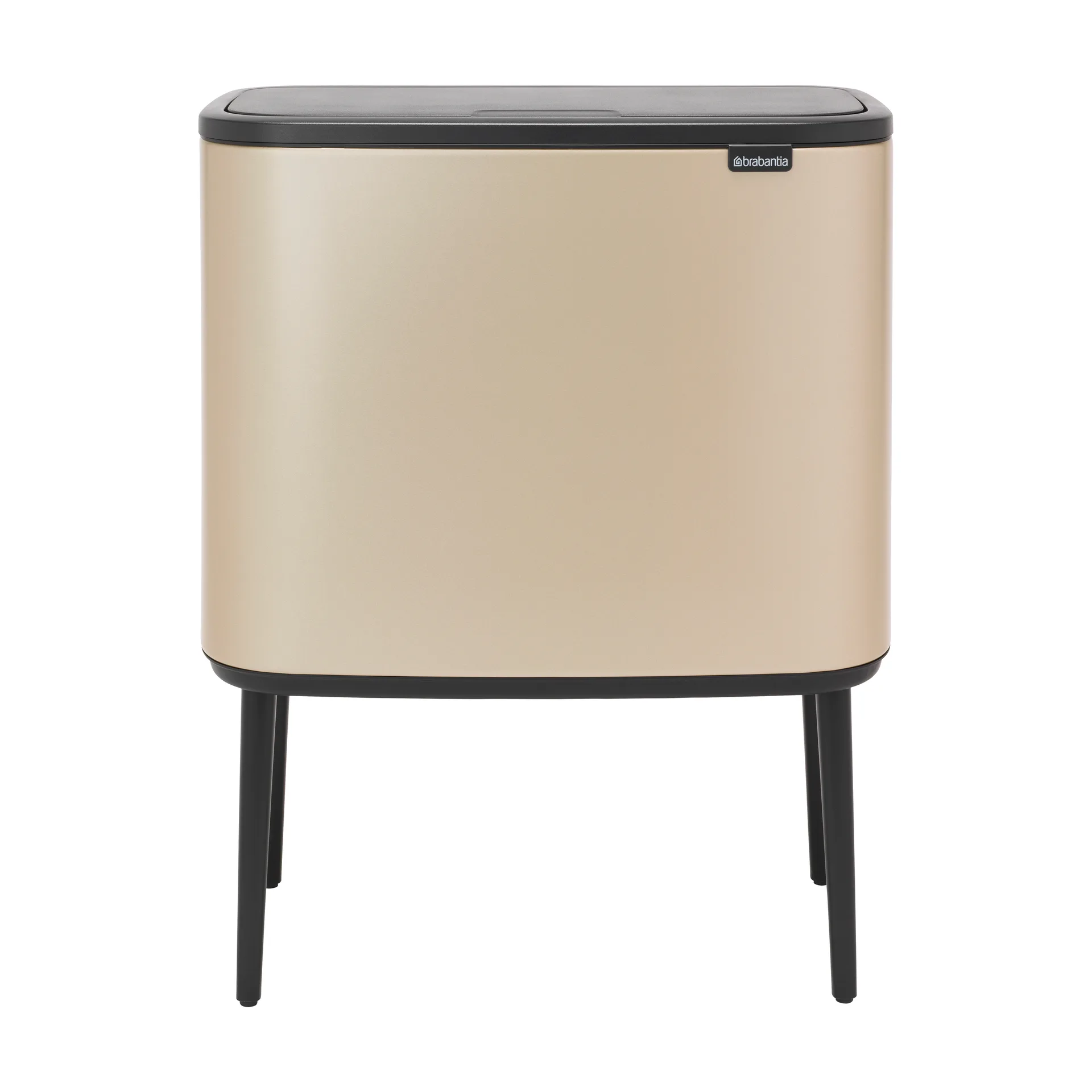 Bo touch bin 3 x 11 liter, Metallic Gold Brabantia