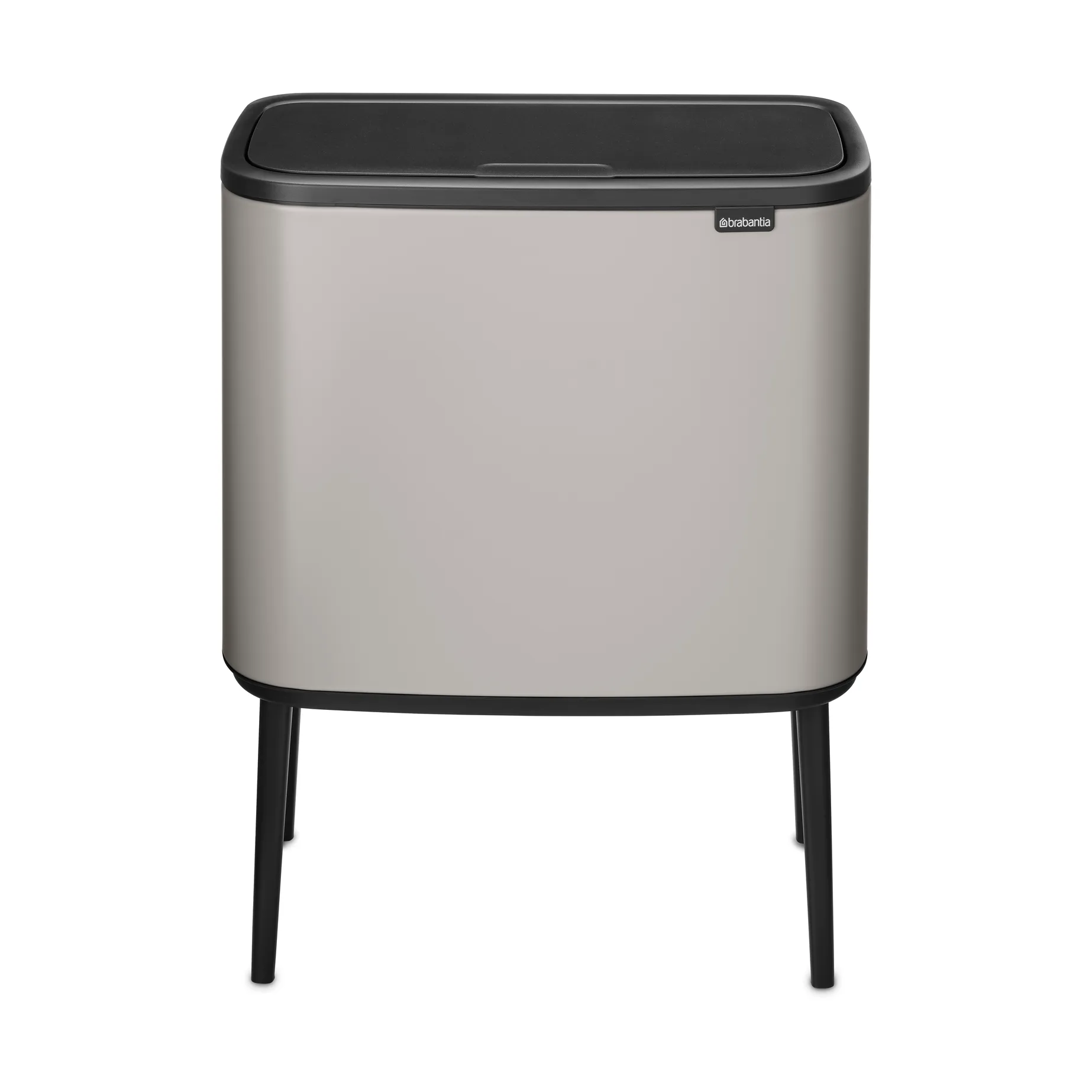 Brabantia Bo touch bin 36 liter Soft grey