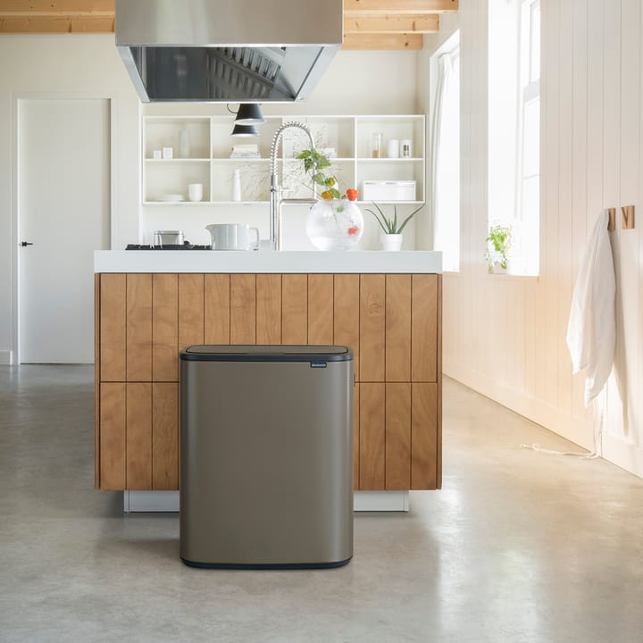 Bo touch bin 60 L, Platinum Brabantia