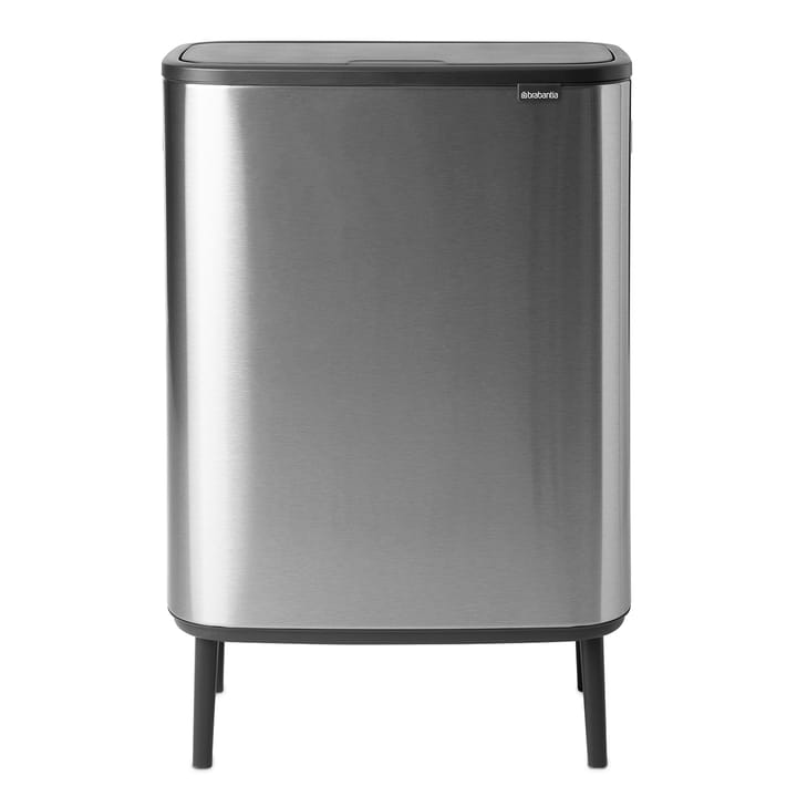 Bo touch bin high 2x30 L - Matbørstet stål - Brabantia