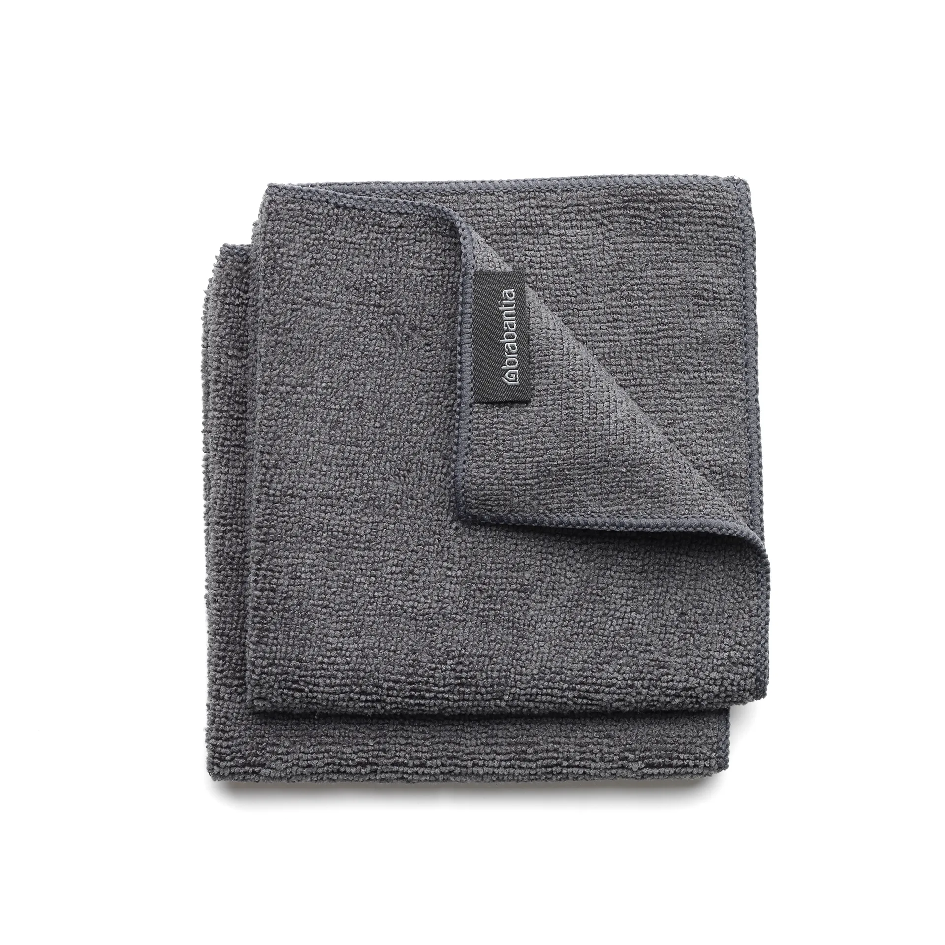 Brabantia klud microfiber 2-pakke, mørkegrå Brabantia