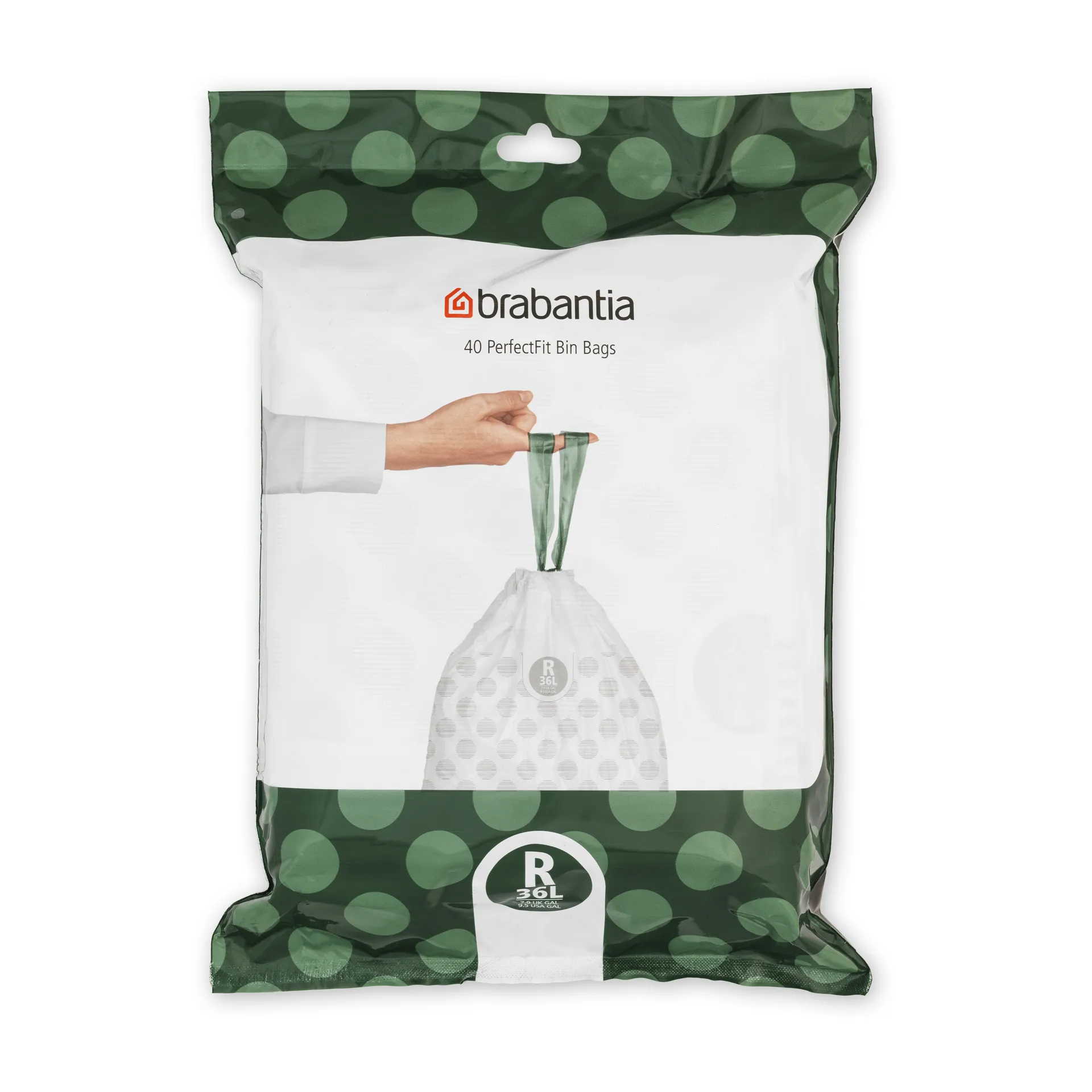 Brabantia PerfectFit affaldspose 40-pak, 36 L Brabantia