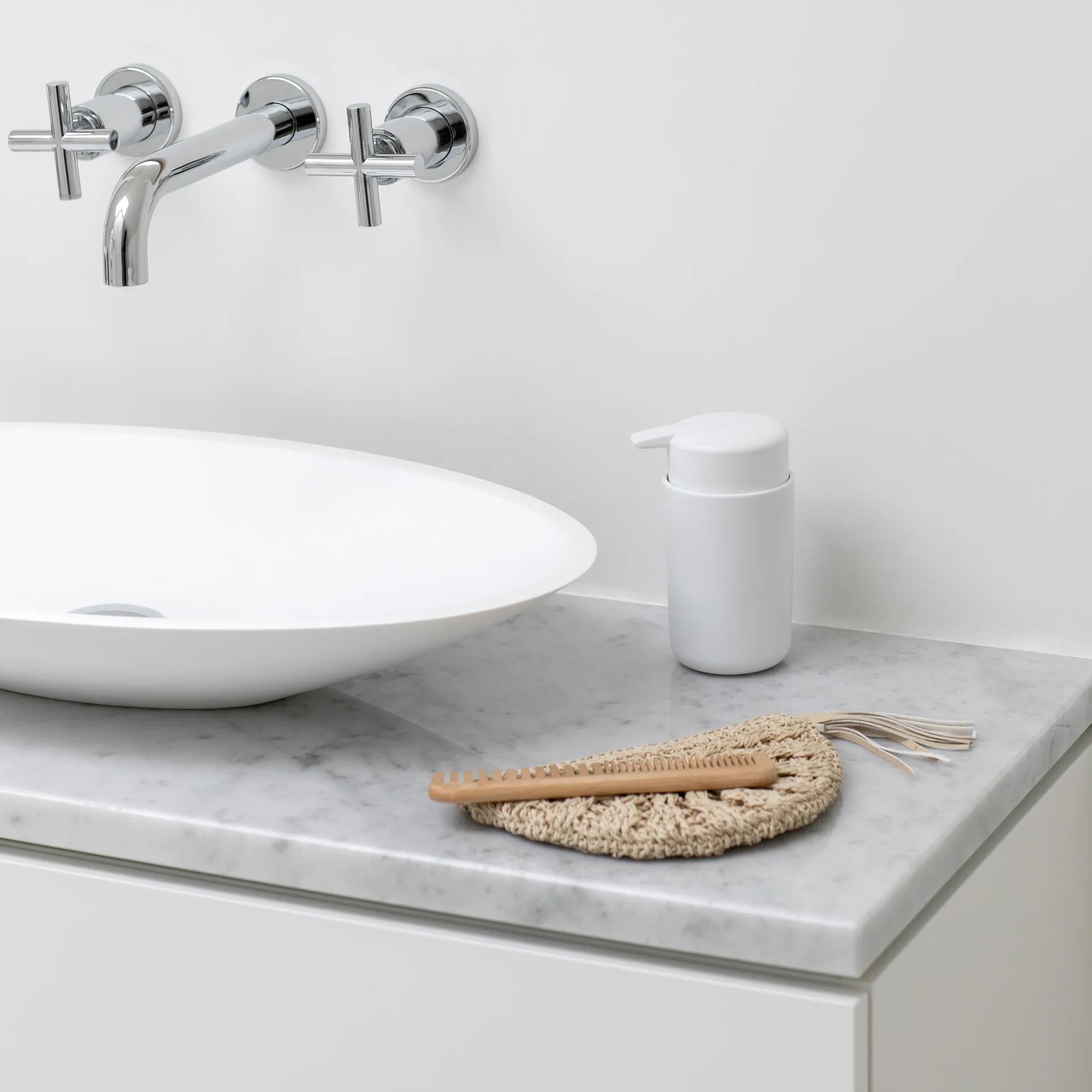 Brabantia ReNew sæbedispenser 14 cm, Hvid Brabantia