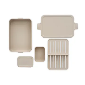 Make & Take bento madkasse stor 2 L - Soft Beige - Brabantia