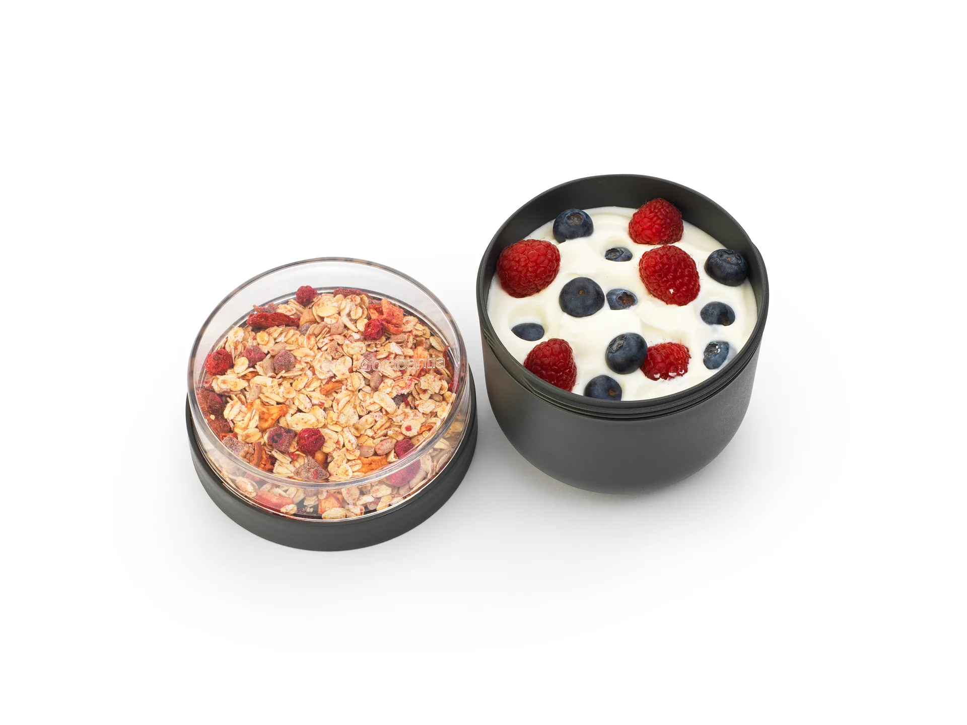 Make & Take morgenmadsskål 0,5 L, Mørkegrå Brabantia