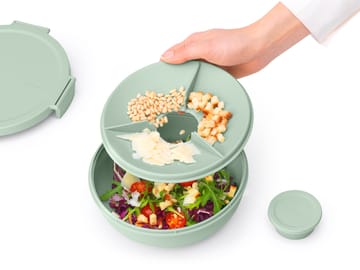 Make & Take salatskål, 1,3 L - Jade Green - Brabantia