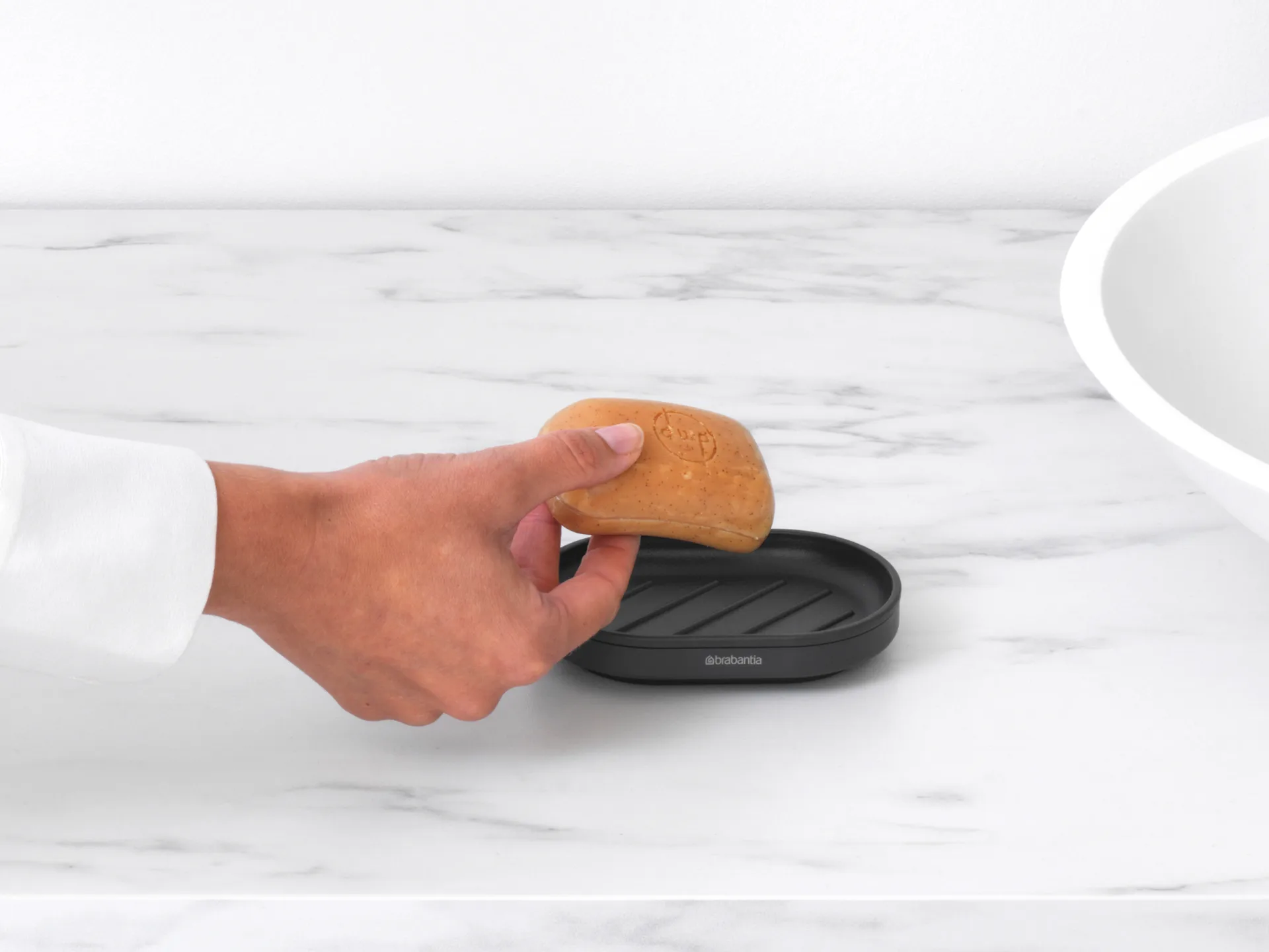 MindSet sæbeskål, Mineral Infinite Grey Brabantia