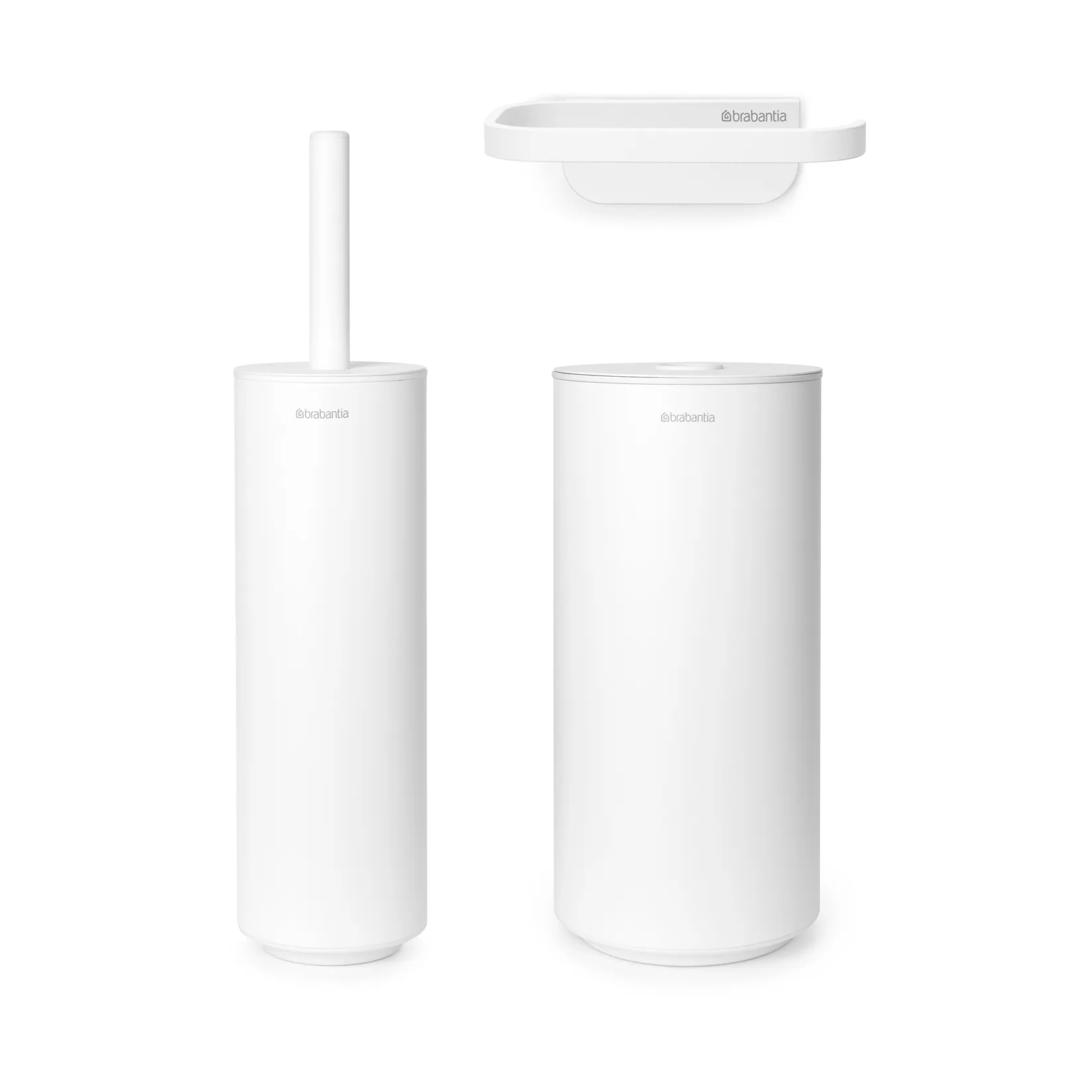 Mindset Toiletsæt 3 dele, Mineral Fresh White Brabantia