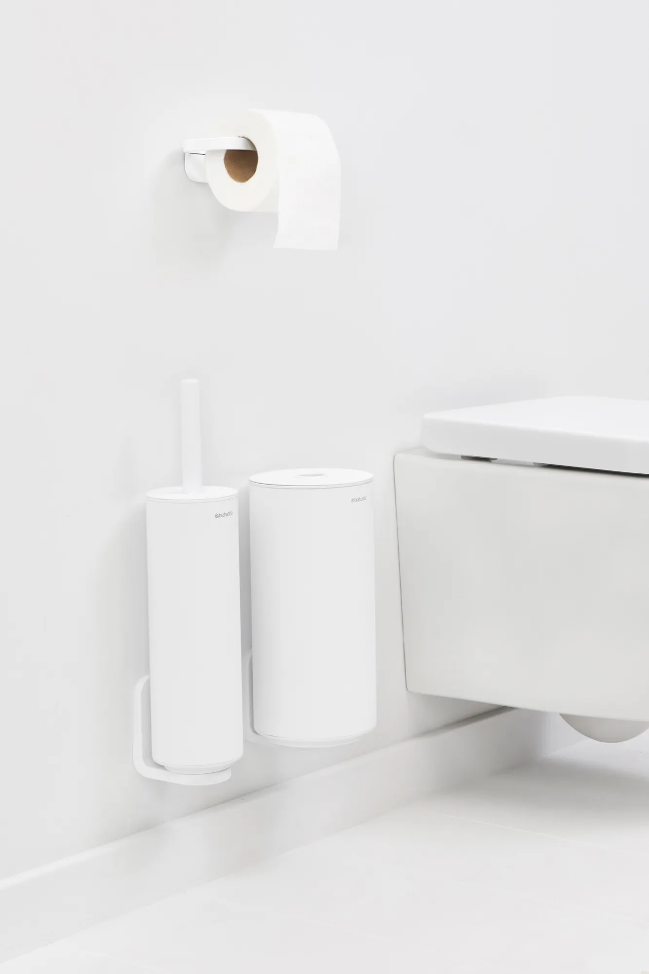 Mindset Toiletsæt 3 dele, Mineral Fresh White Brabantia