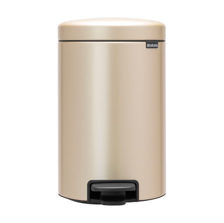 New Icon pedalspand 12 liter, Metallic Gold Brabantia