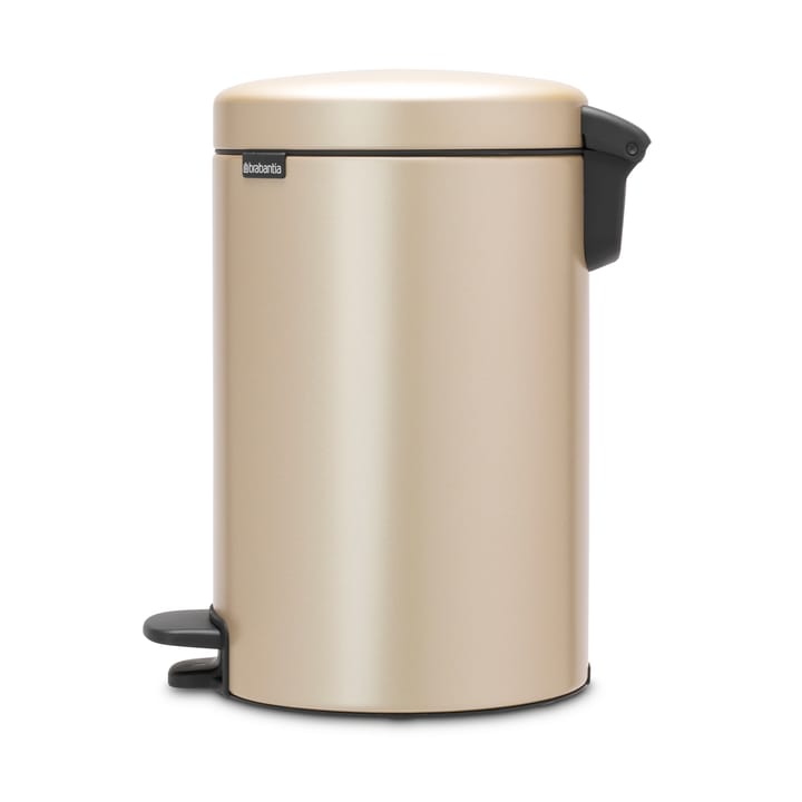 New Icon pedalspand 12 liter, Metallic Gold Brabantia