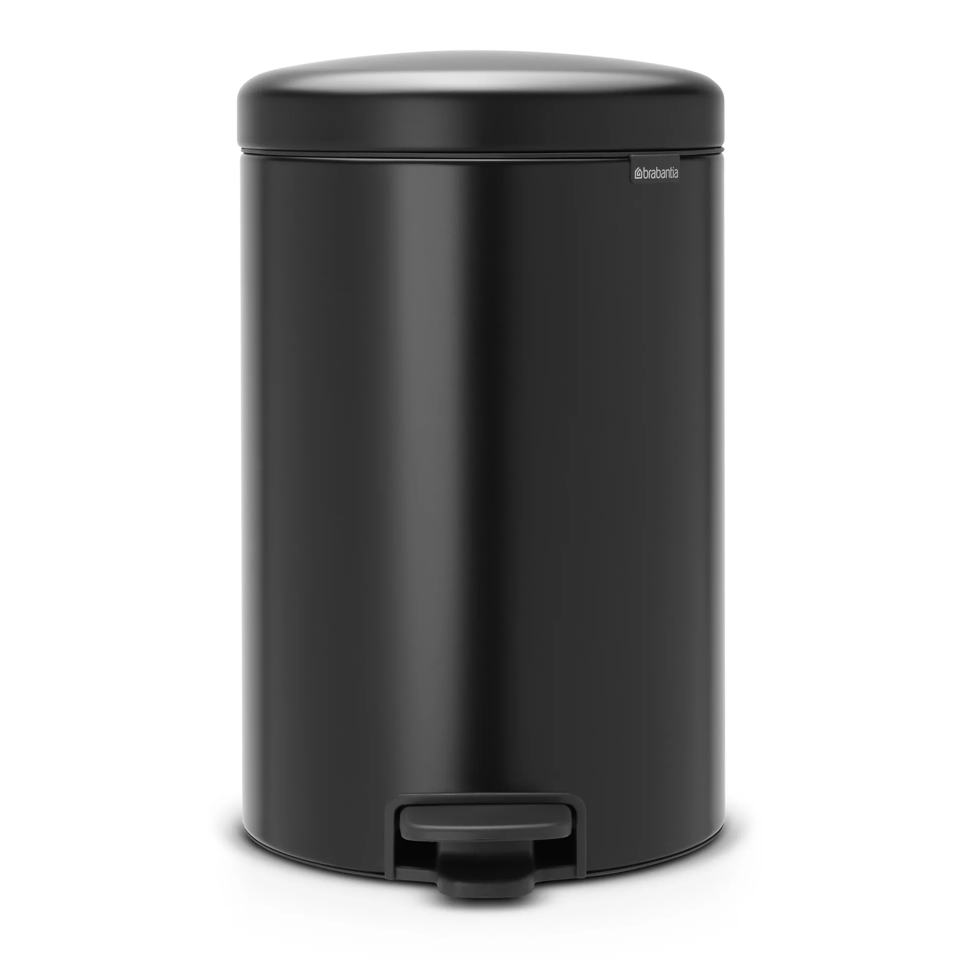 New Icon pedalspand 20 liter, matt black (sort) Brabantia