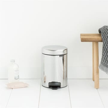 New Icon pedalspand 3 liter - brilliant steel (sølv) - Brabantia