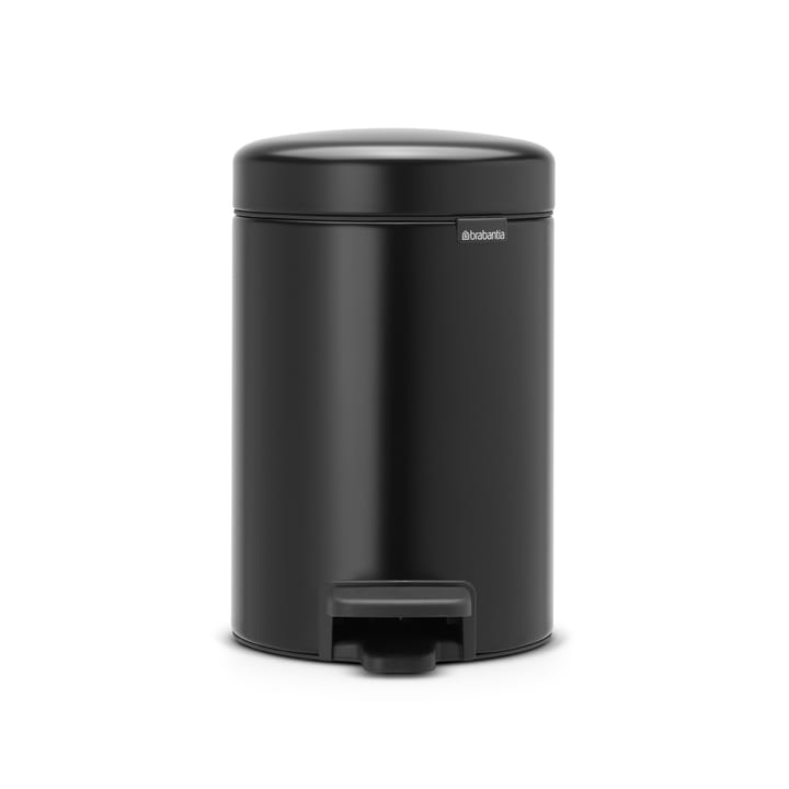 New Icon pedalspand 3 liter, matt black (sort) Brabantia