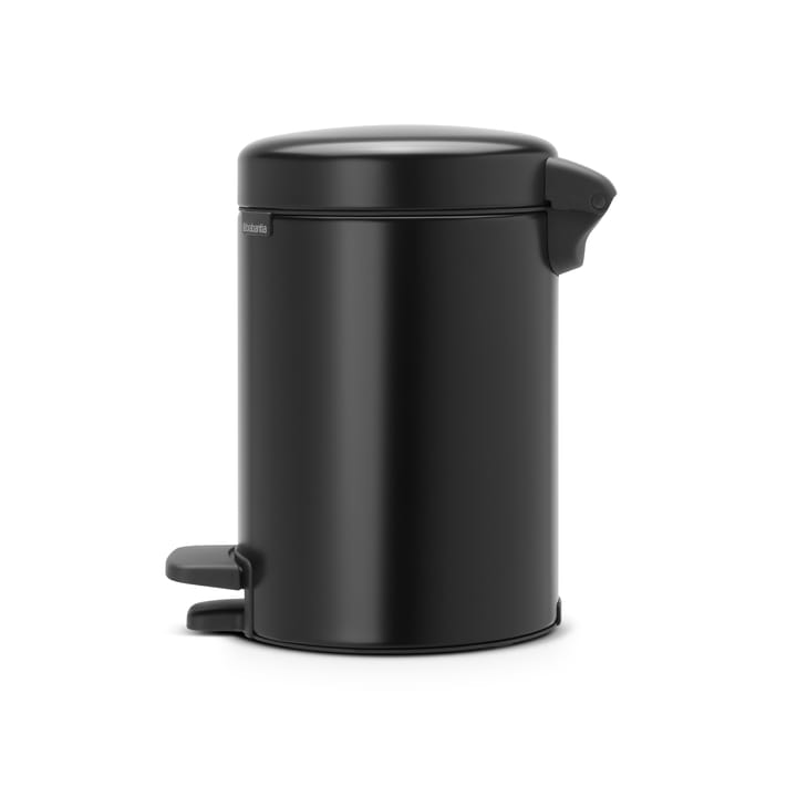 New Icon pedalspand 3 liter, matt black (sort) Brabantia