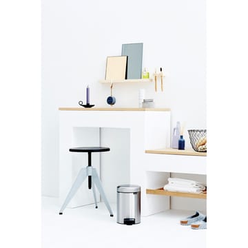 New Icon pedalspand 3 liter - Matt steel fingerprint proof - Brabantia