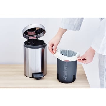 New Icon pedalspand 3 liter - Matt steel fingerprint proof - Brabantia