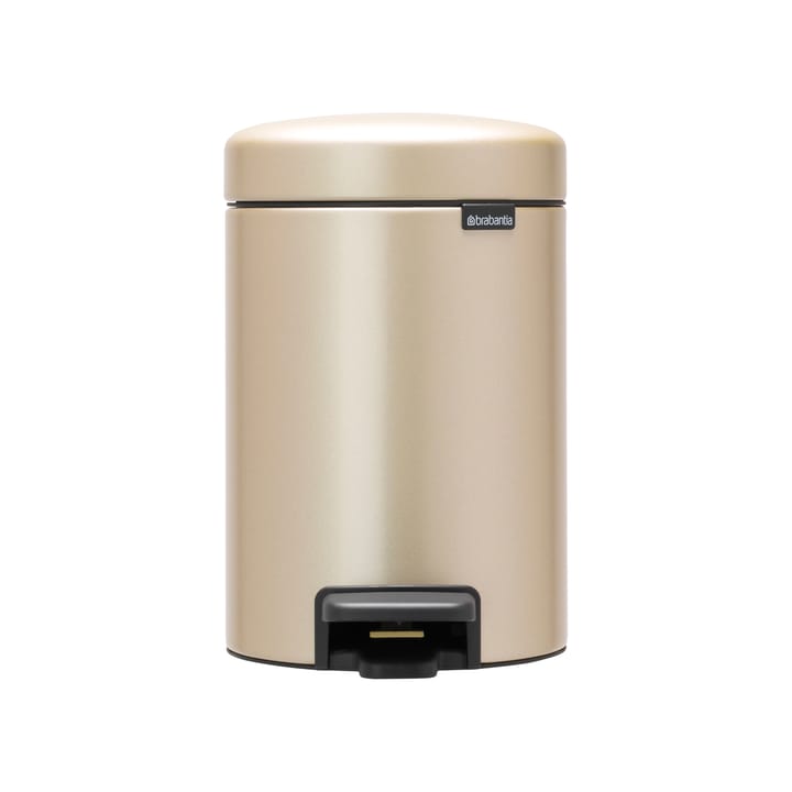 New Icon pedalspand 3 liter - Metallic Gold - Brabantia