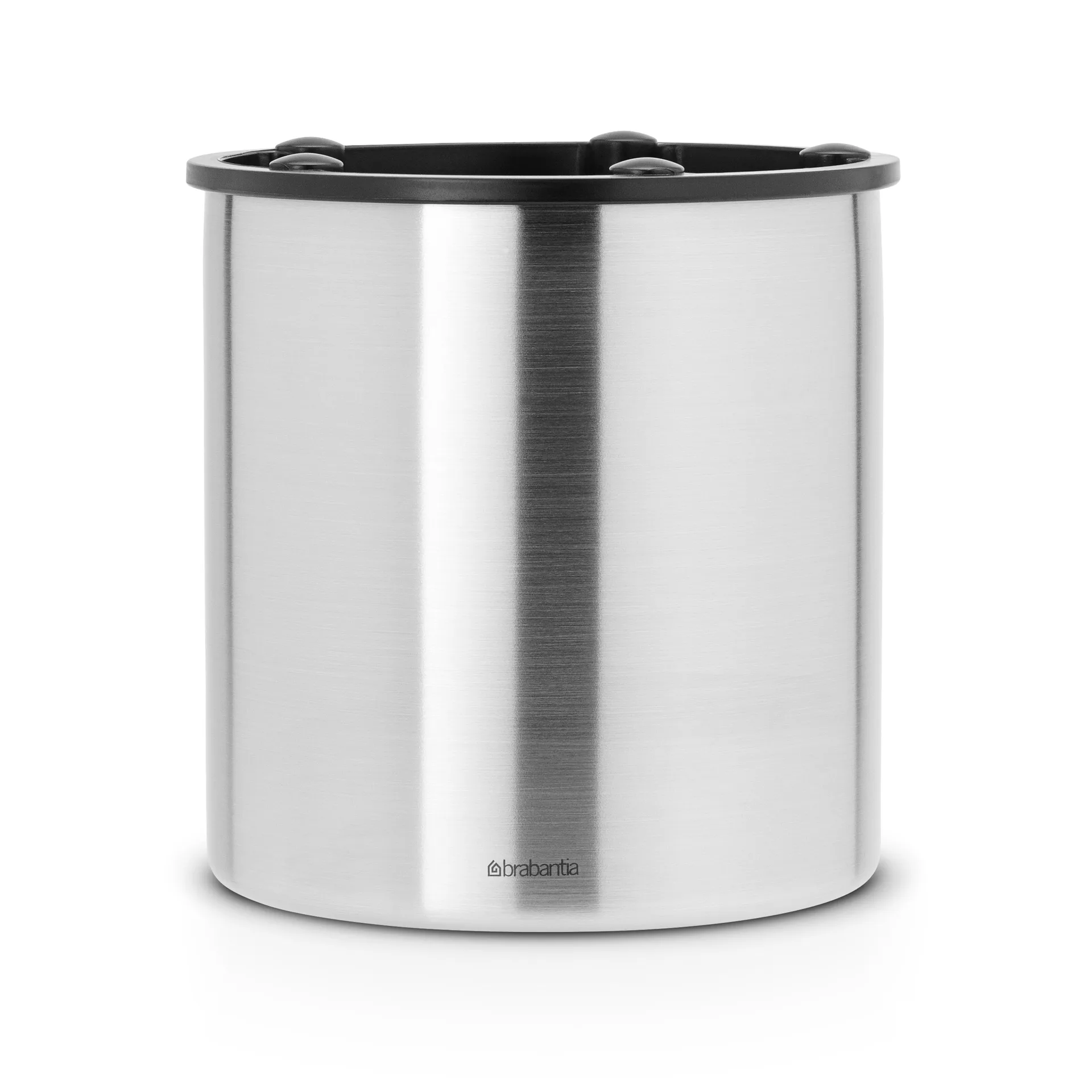 Profile Line redskabsbeholder 15,5 cm, Stål/Sort Brabantia
