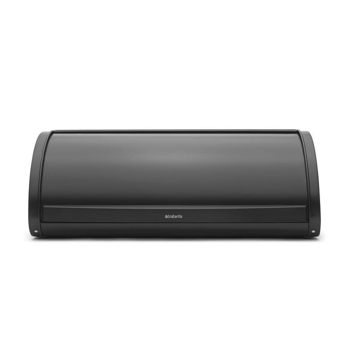 Roll Top brødkasse large, matt black (sort) Brabantia