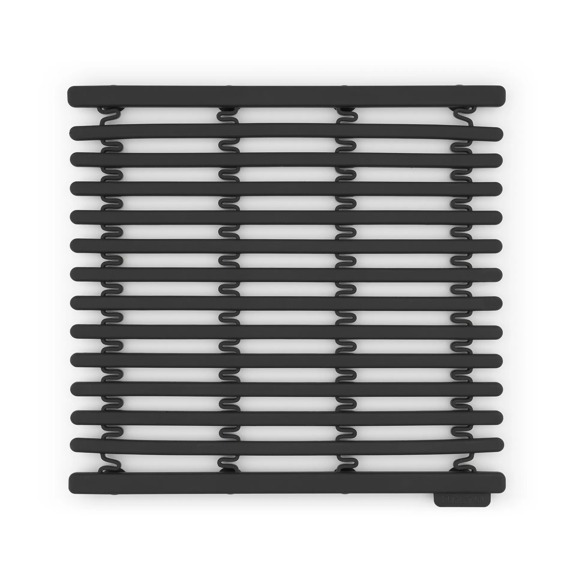 Sinkside opvaskemåtte 30x30 cm, Mørkegrå Brabantia