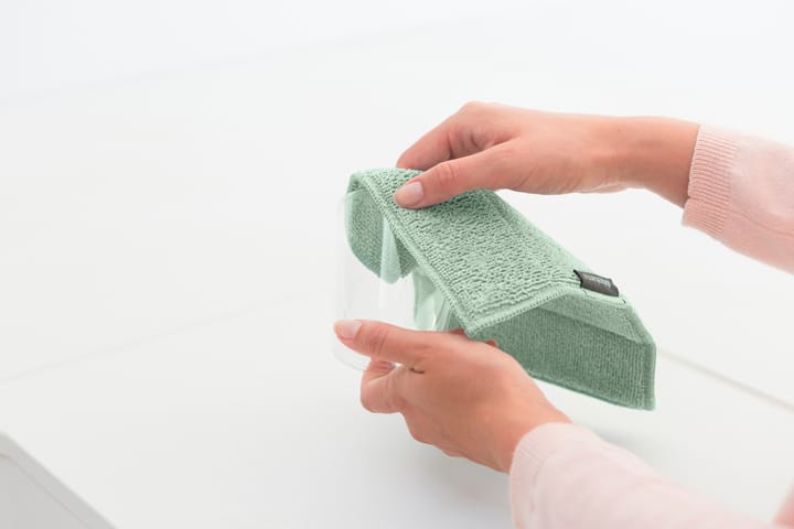 Sinkside rengøringssvamp mikrofiber 3-pak, Jade green Brabantia