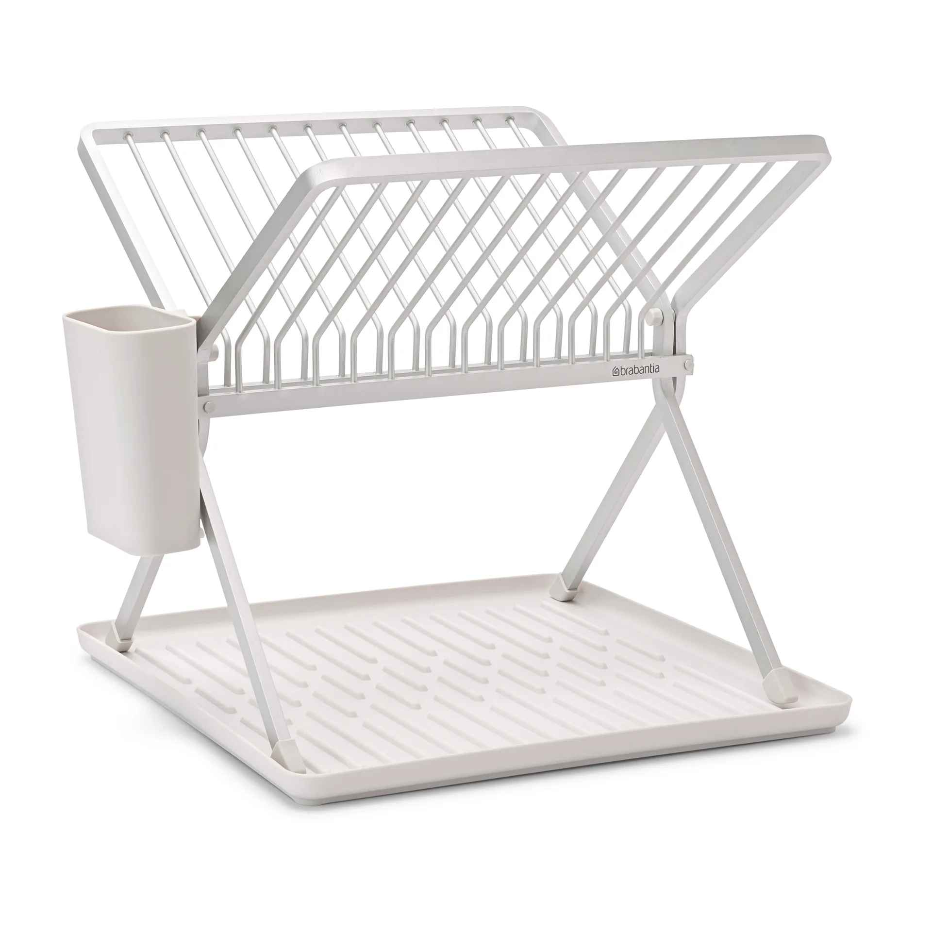 Sinkside sammenklappeligt opvaskestativ 37 cm, Lysegrå Brabantia
