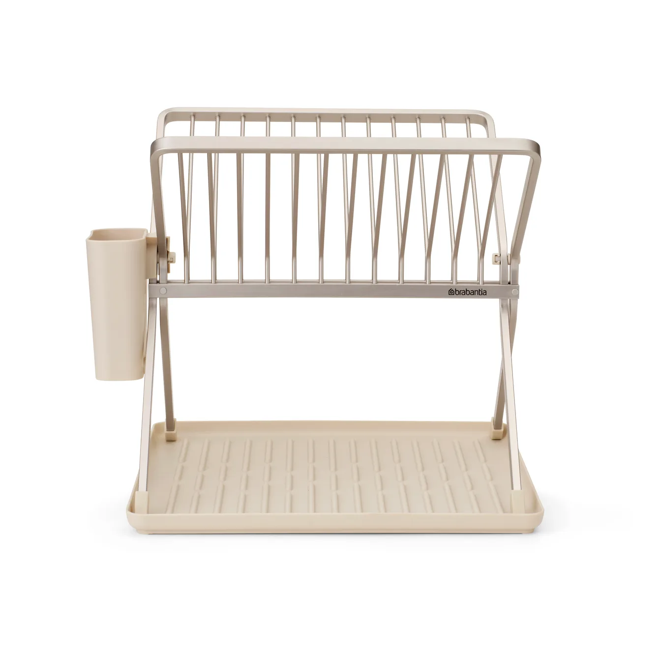 Brabantia Sinkside sammenklappeligt opvaskestativ 37 cm Soft Beige