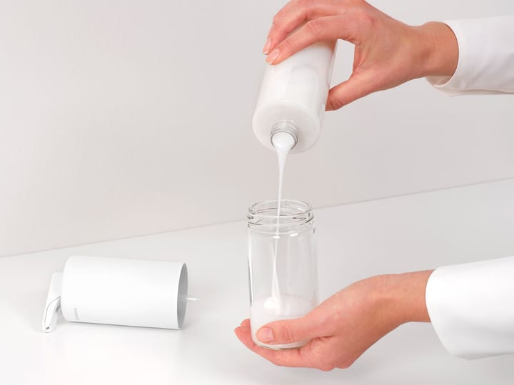 SinkStyle sæbedispenser, Mineral Fresh White Brabantia