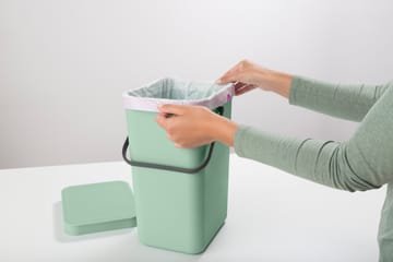 Sort & Go affaldsspand 12 liter - Jade green - Brabantia