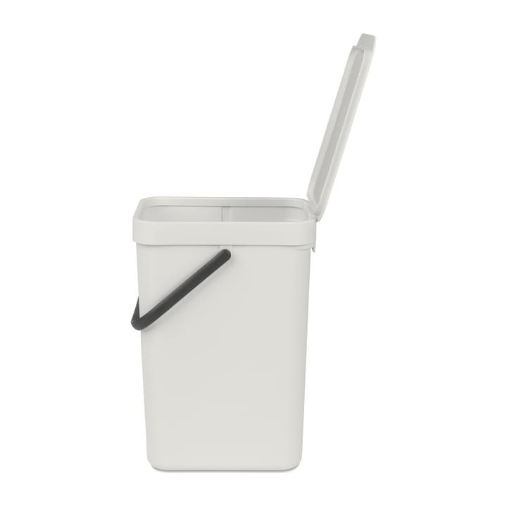 Sort & Go affaldsspand 12 liter, Lysegrå Brabantia