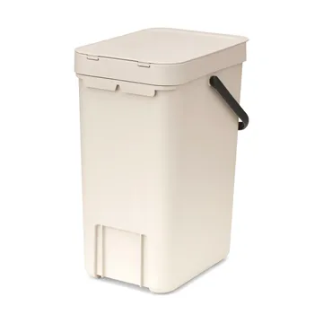 Sort & Go affaldsspand 12 liter - Soft Beige - Brabantia