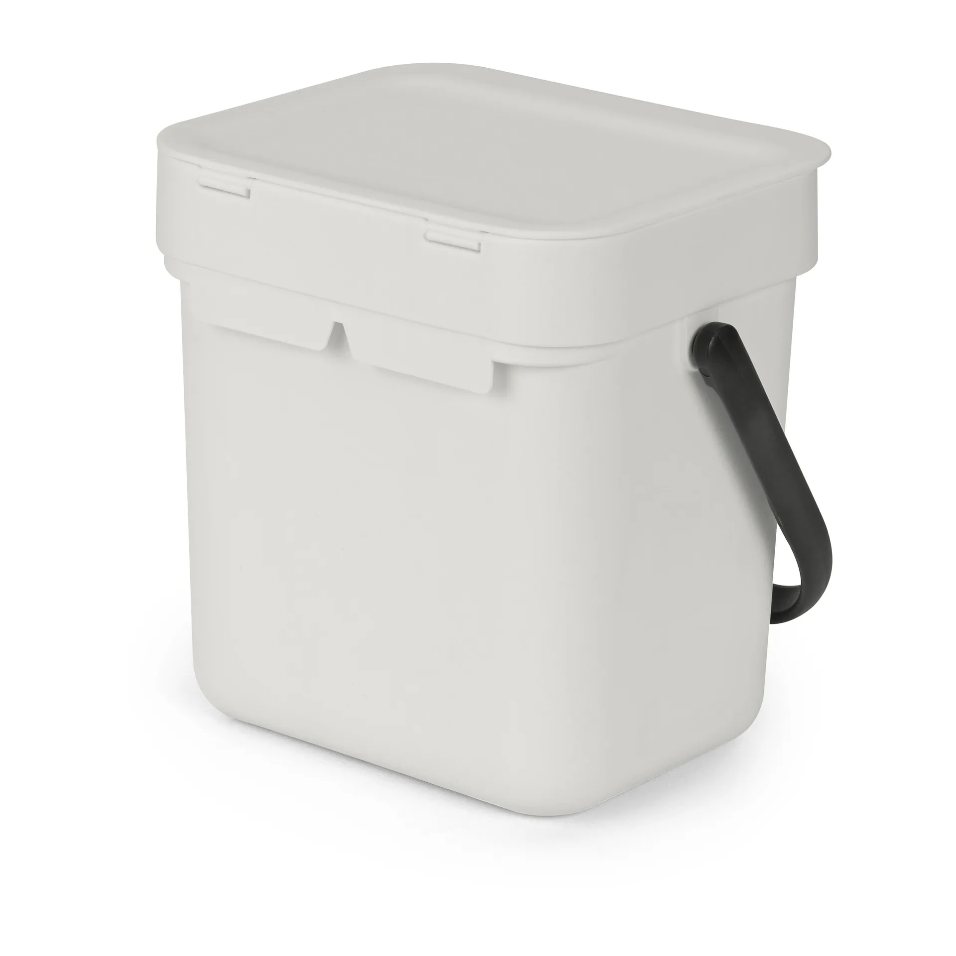 Sort & Go affaldsspand 3 L, Lysegrå Brabantia