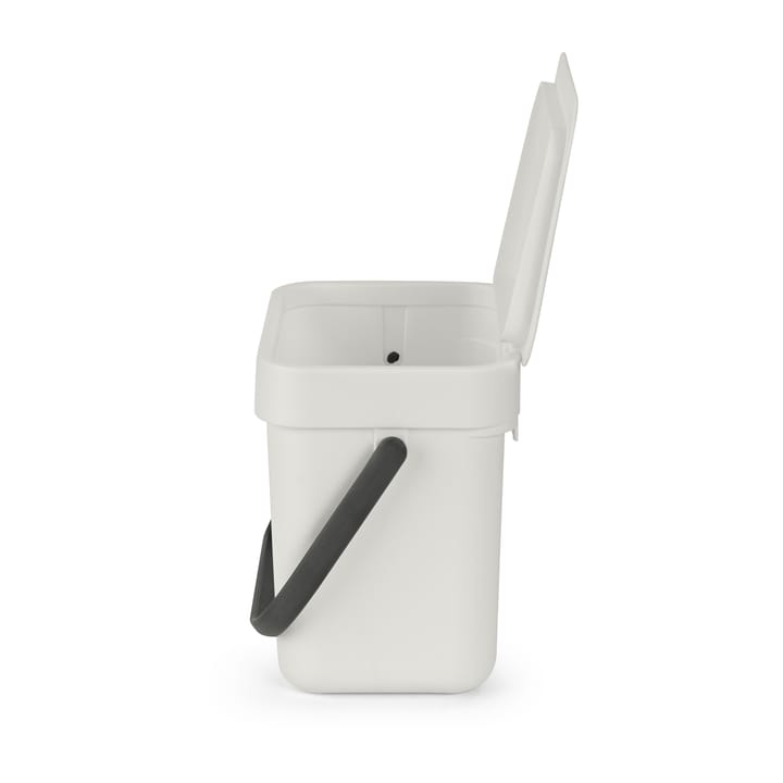 Sort & Go affaldsspand 3 L, Lysegrå Brabantia