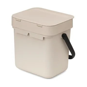 Sort & Go affaldsspand 3 L - Soft Beige - Brabantia