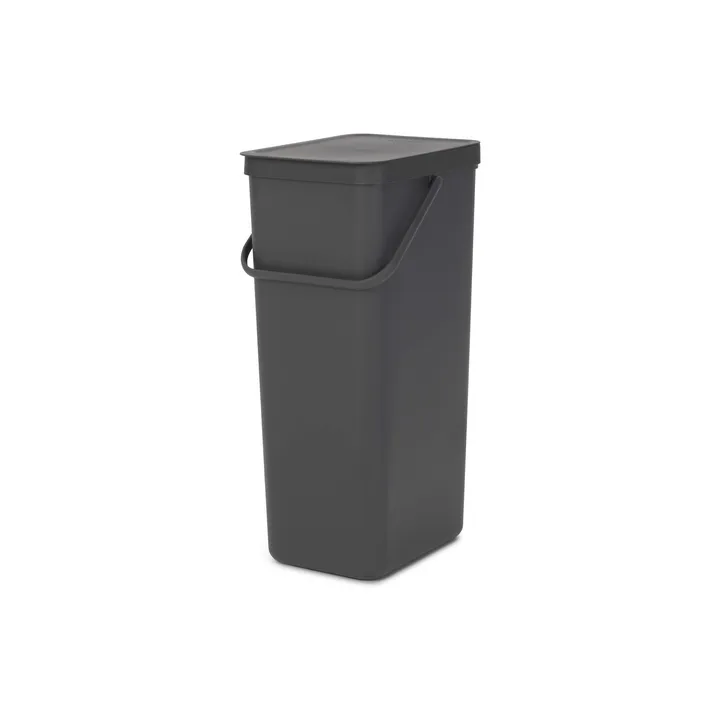 Sort & Go affaldsspand 40 L - Grå - Brabantia