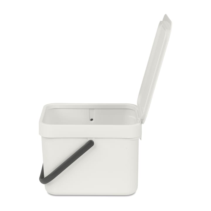 Sort & Go affaldsspand 6 liter, Lysegrå Brabantia