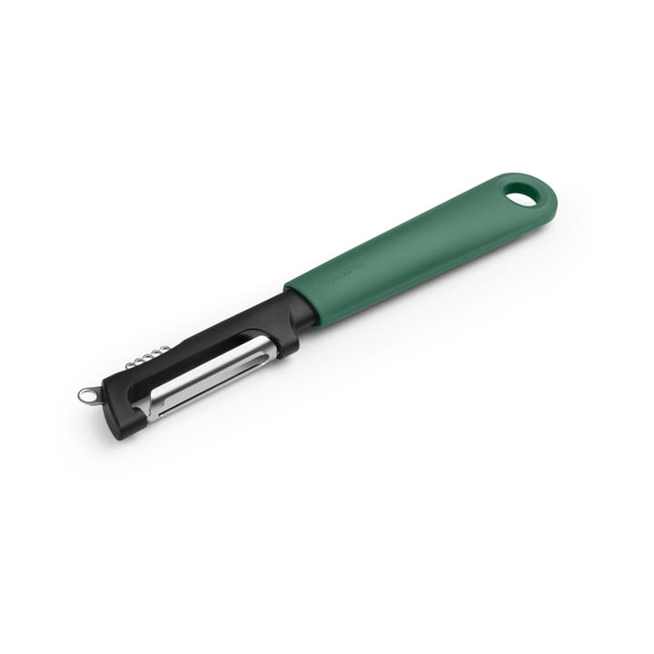 TASTY+ Swivel Food Peeler+Zester zestjern/skræller, Fir Green Brabantia