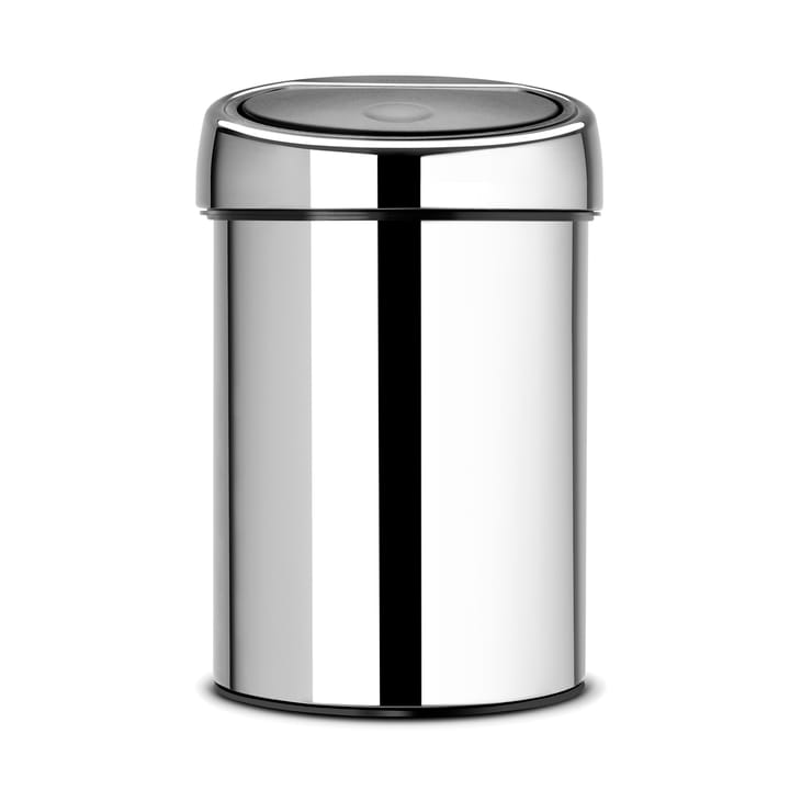 Touch Bin skraldespand 3 liter væg - brilliant steel (sølv) - Brabantia