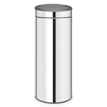 Touch Bin skraldespand 30 liter - brilliant steel (sølv) - Brabantia