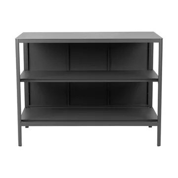 Kelia udekøkken bænk med hylder - Antracit, 121x91x64 cm - Brafab