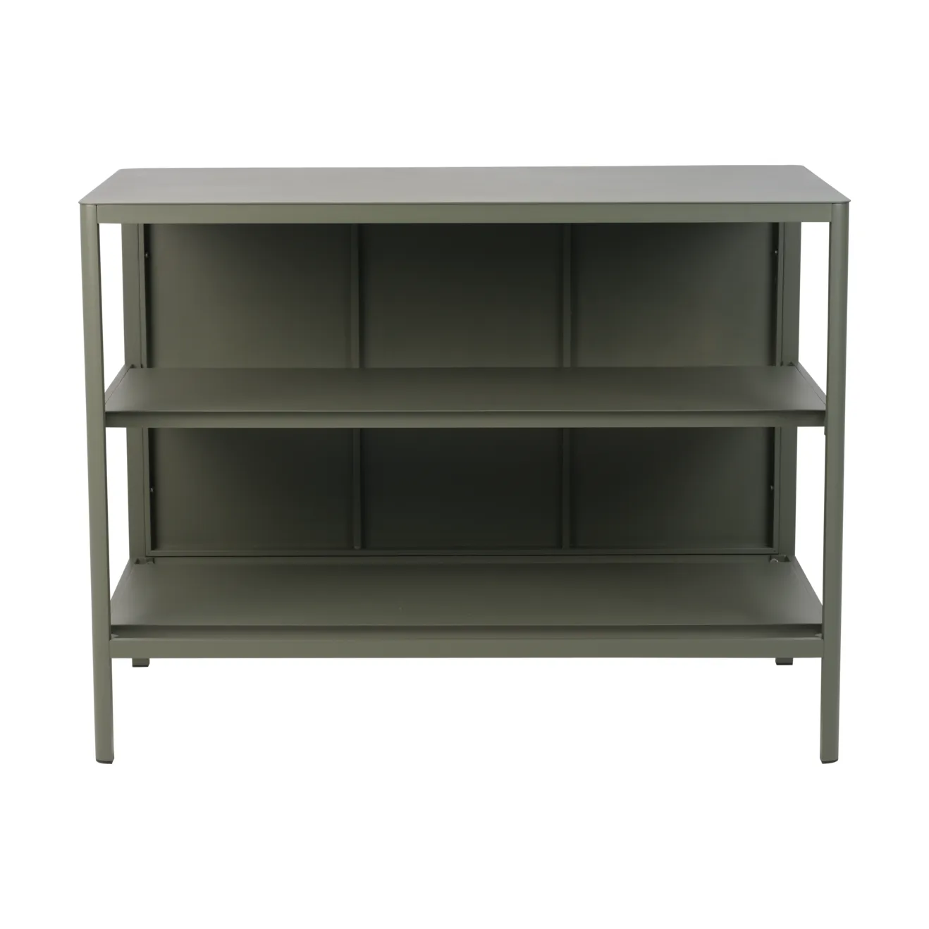 Kelia udekøkken bænk med hylder, Nordic green, 121x91x64 cm Brafab